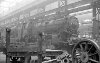 Dampflokomotive: 86 745, in Ausbesserung; AW Trier Werkhalle