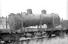 Dampflokomotive: 86 864, nur Kessel, auf Flachwagen; Bf Karthaus