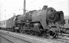 Dampflokomotive: 01 204, vor Zug; Bf Bebra
