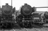 Dampflokomotive: 44 1594, 50 1878 und 23 095; Bw Osnabrück Rbf