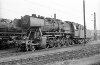 Dampflokomotive: 50 1654, ohne Schornsteinaufsatz; Bw Bremen Rbf