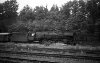 Dampflokomotive: 01 1100, vor Zug; Bf Buchholz Kr. Harburg