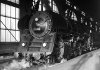 Dampflokomotive: 01 506; Bf Dresden Hbf Bahnhofshalle