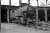 Dampflokomotive: 65 016; Bw Limburg vor Lokschuppen