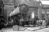 Dampflokomotive: 41 341 (?), in Zerlegung; AW Trier
