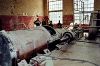 Dampfpumpmaschine: Dampfpumpe bei Umbauarbeiten der Fabrik