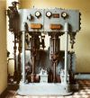 Dampfmaschine: Expansionsdampfmaschine: vor der Restaurierung