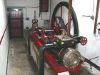 Dampfmaschine: Dampfmaschine: Ansicht von der Zylinderseite