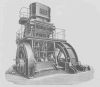 Dampfmaschine: Expansionsdampfmaschine: perspektivische Ansicht