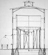 Gaswerk Offenbach: Hochbehälter für Teer- und Ammoniakwasser