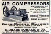 Richard Schram & Co.: Werbung mit Abb. eines Dampfkompressors