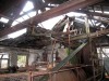 Heinrich Kovermann, Stielfabrik, Sägewerk: Maschinenhaus, hinterer Teil, mit eingestürztem Dach