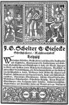 J. G. Schelter & Giesecke, Schriftgießerei und Maschinenfabrik: Anzeige