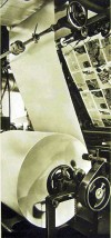 Oscar Brandstetter: Rotationsdruckmaschine