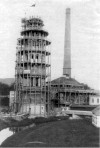 Ignaz Ginzkey, Wollwaren- und Teppichfabrik: Bau des Kohle- und Wasserturms (1918)