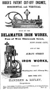 Delamater Iron Works: Werbung 1870