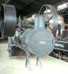 Lokomobile: Dampfmaschine: Eisenbahnmuseum Sao Joao del Re